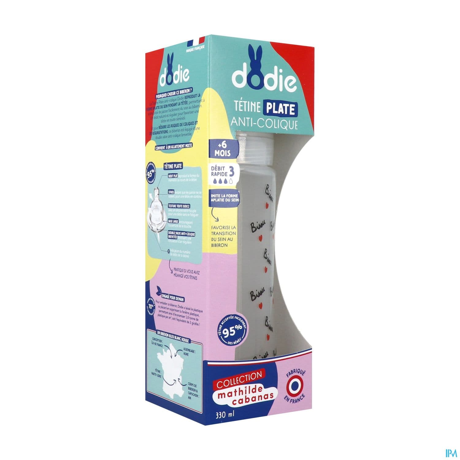 DOD BIB CABANAS 330ML +6M