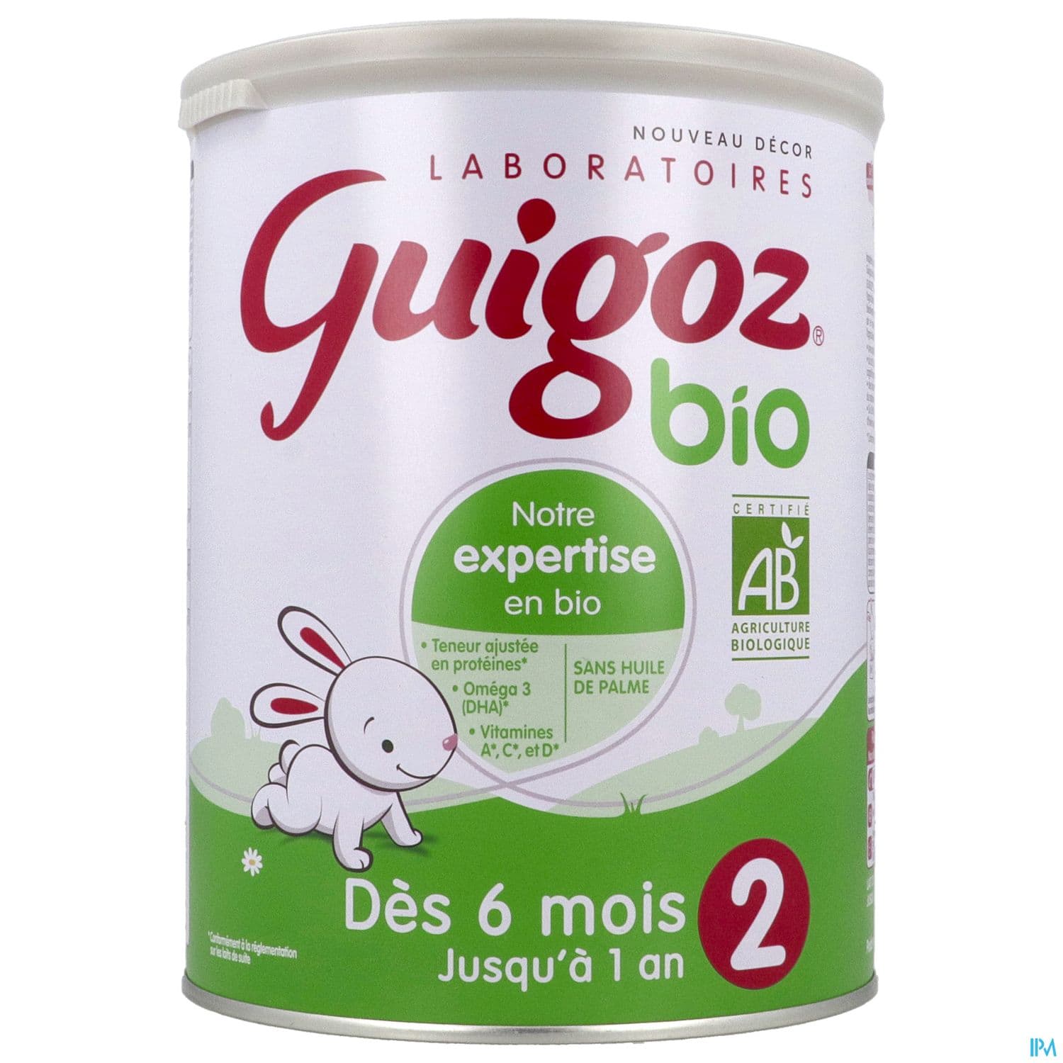 GUIGOZ BIO 2 Lait pdr B/800g