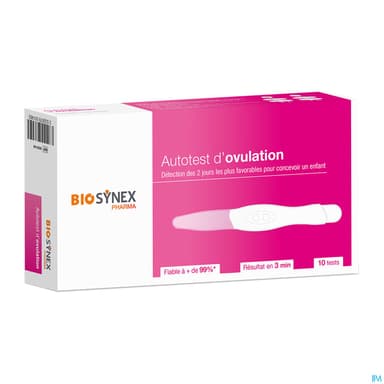 BIOSYNEX TEST OVULATION X10