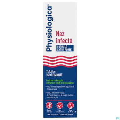 PHYSIOLOGICA NEZ INF EXT/FORT20ML