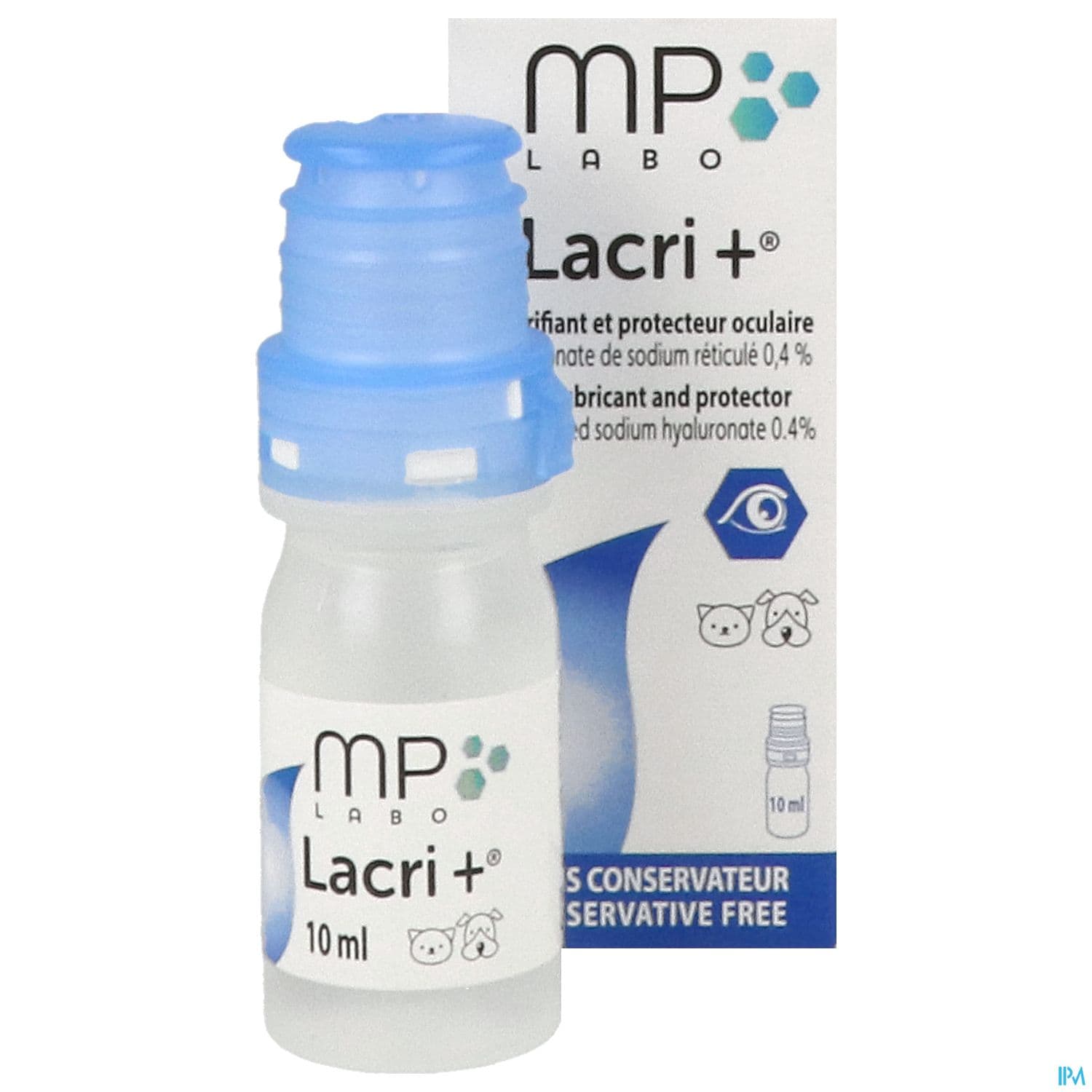 Mp Labo Lacri Plus Gel Oculaire Hydratant Protecteur Et Lubrifiant Chien Chat Flacon De 10ml