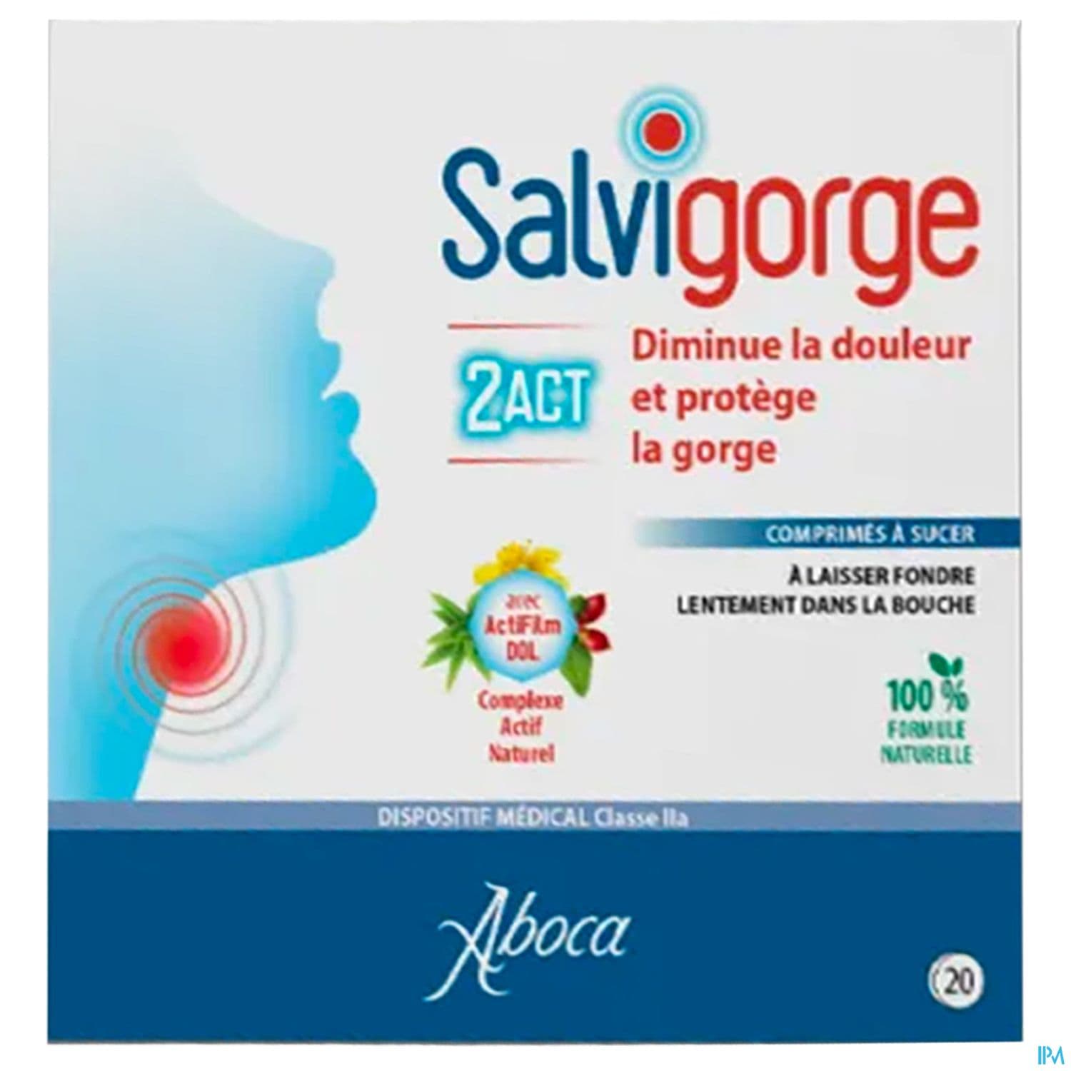 Aboca Salvigorge Comprime A Sucer Dispositif Medical Pour Le Mal De Gorge 20