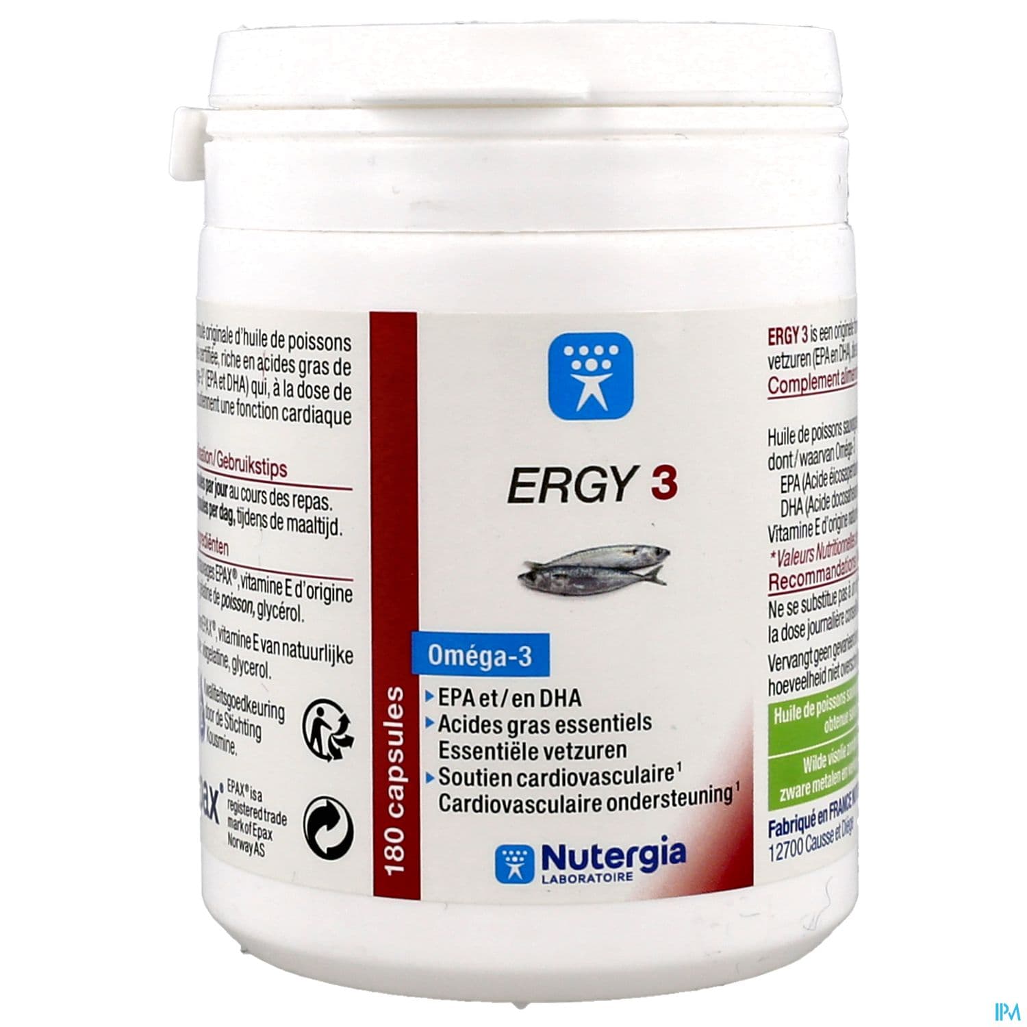 ERGY 3 CAPS 180
