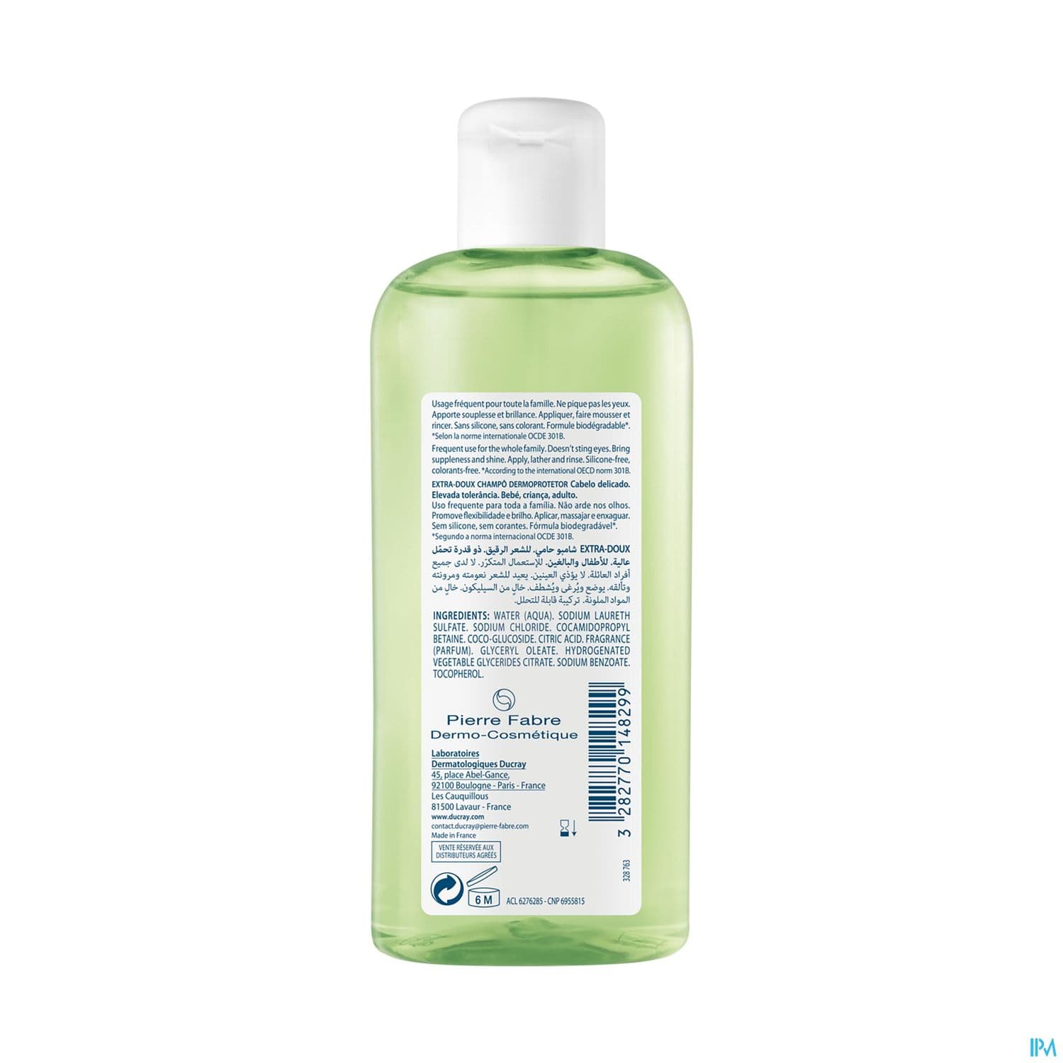 DUCRAY SH EXTRA DOUX 200ML