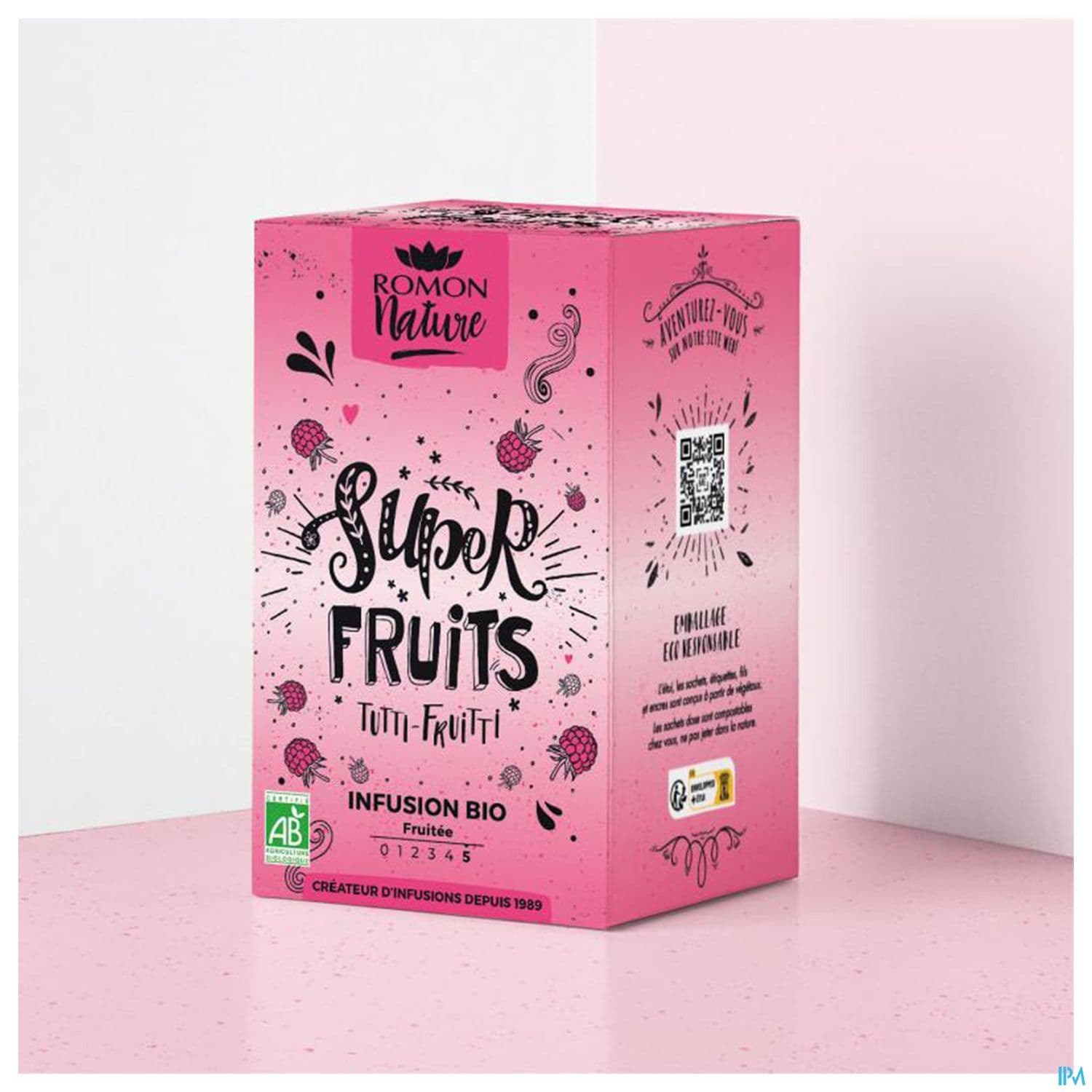 Romon Nature Tisane Plaisir Super Fruits Bio Infusette 1g8 16
