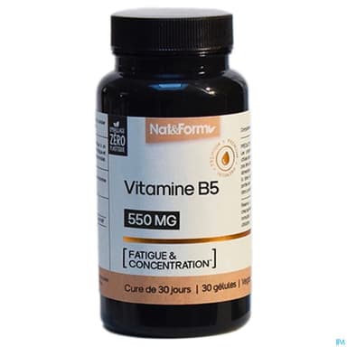 NAT&FORM VITAMINE B5 GELUL 30