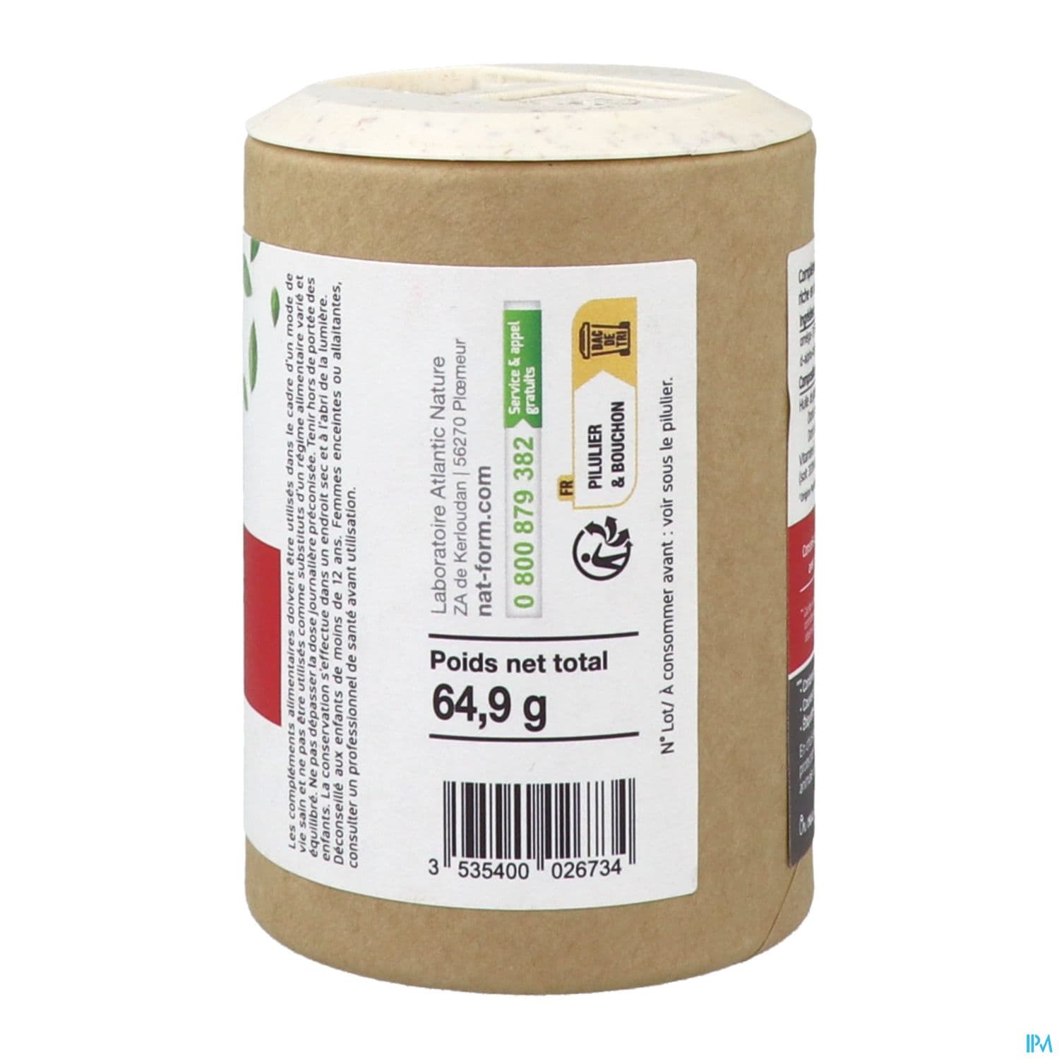 Nat Et Form Ecoresponsable Huile D'omega 3 Gelule 90