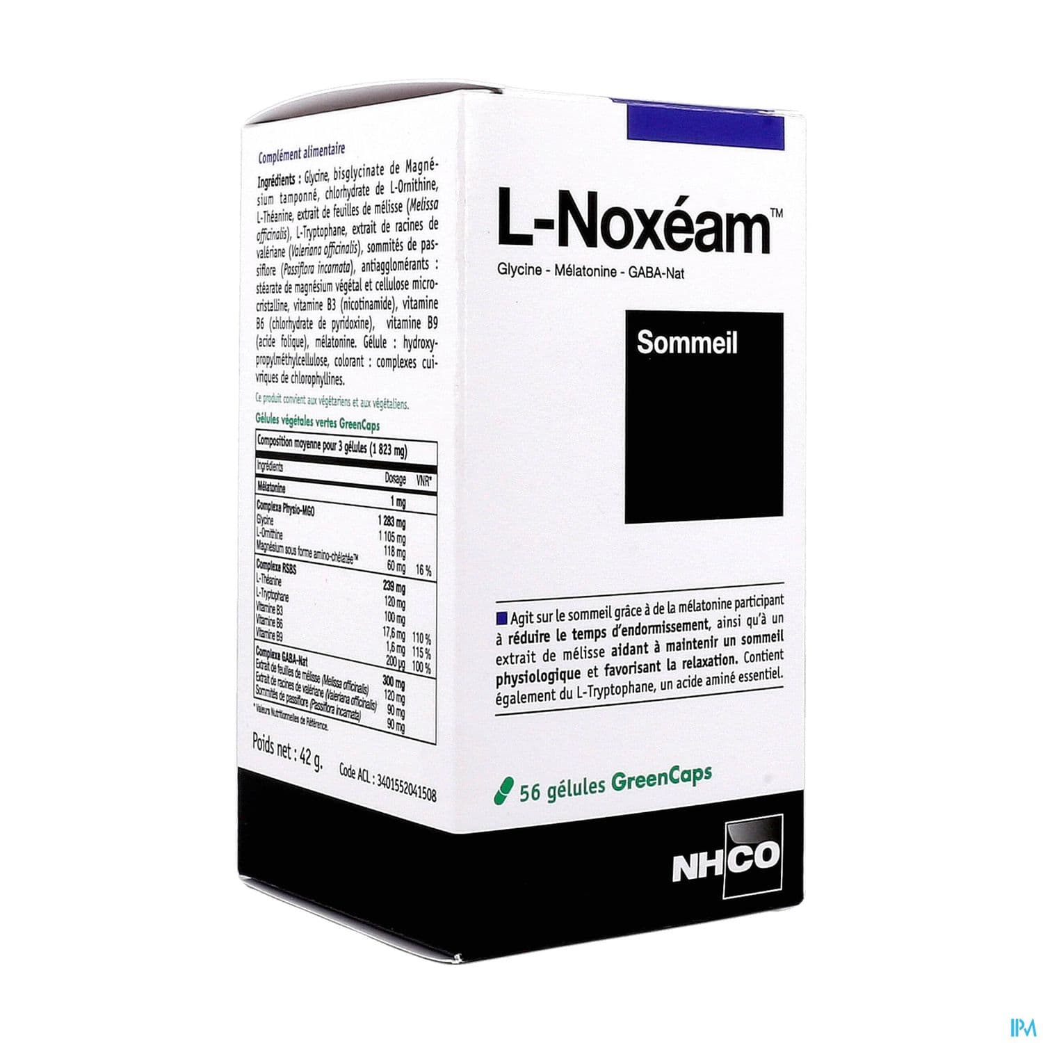 Nhco l-noxeam Sommeil Gelule 56
