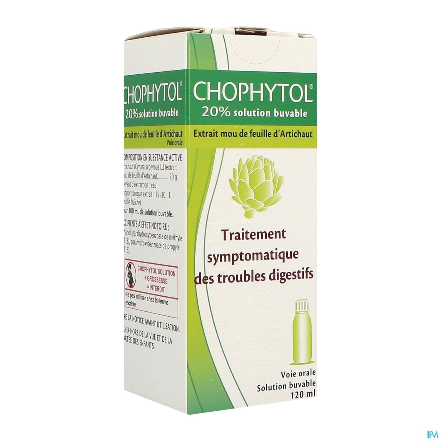 CHOPHYTOL 20% SOL BUV 120ML