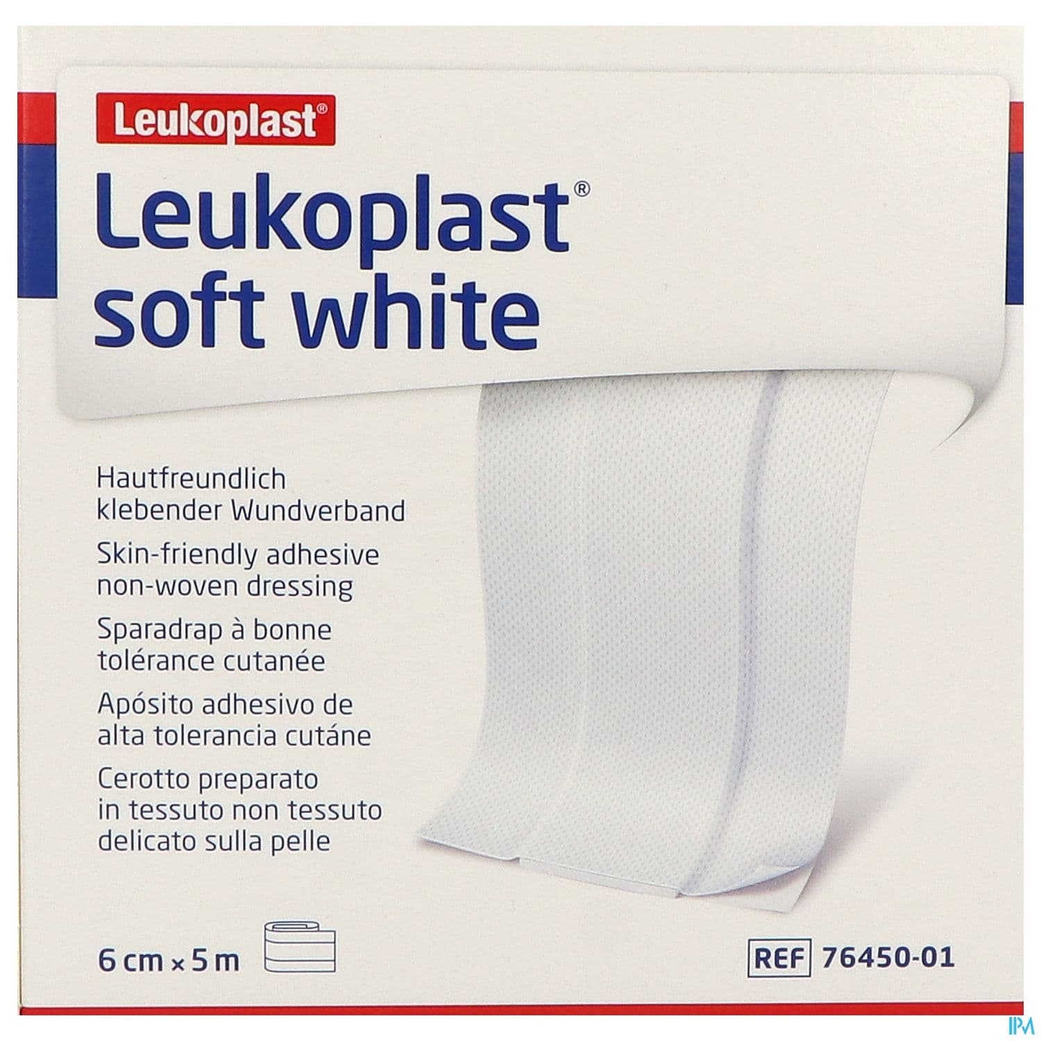 LEUKOPLAST SOFT WHIT PANS BDE5X6CM