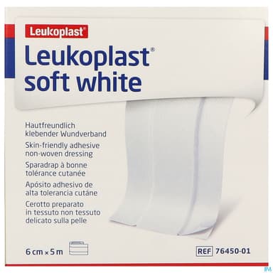LEUKOPLAST SOFT WHIT PANS BDE5X6CM