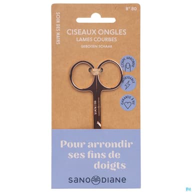 Sanodiane 80 Ciseaux Courbe Rose