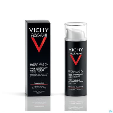 Vichy Homme Hydra Mag C+ Soin Hydratant Antifatigue 50ml