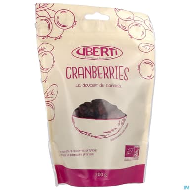 Uberti Les Cranberries Bio Sachet 200g