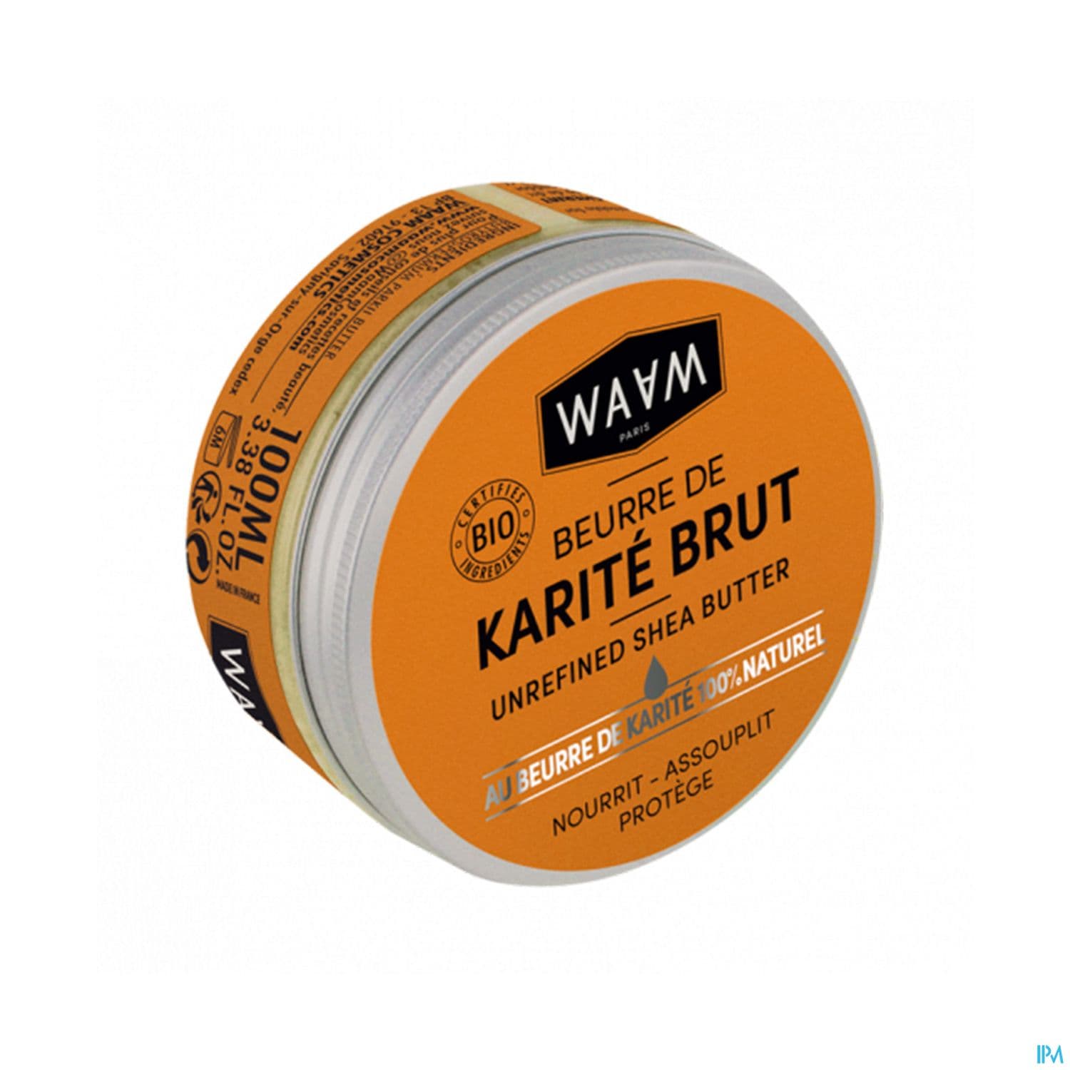 WAAM BEURRE KARITE BRUT 100ML