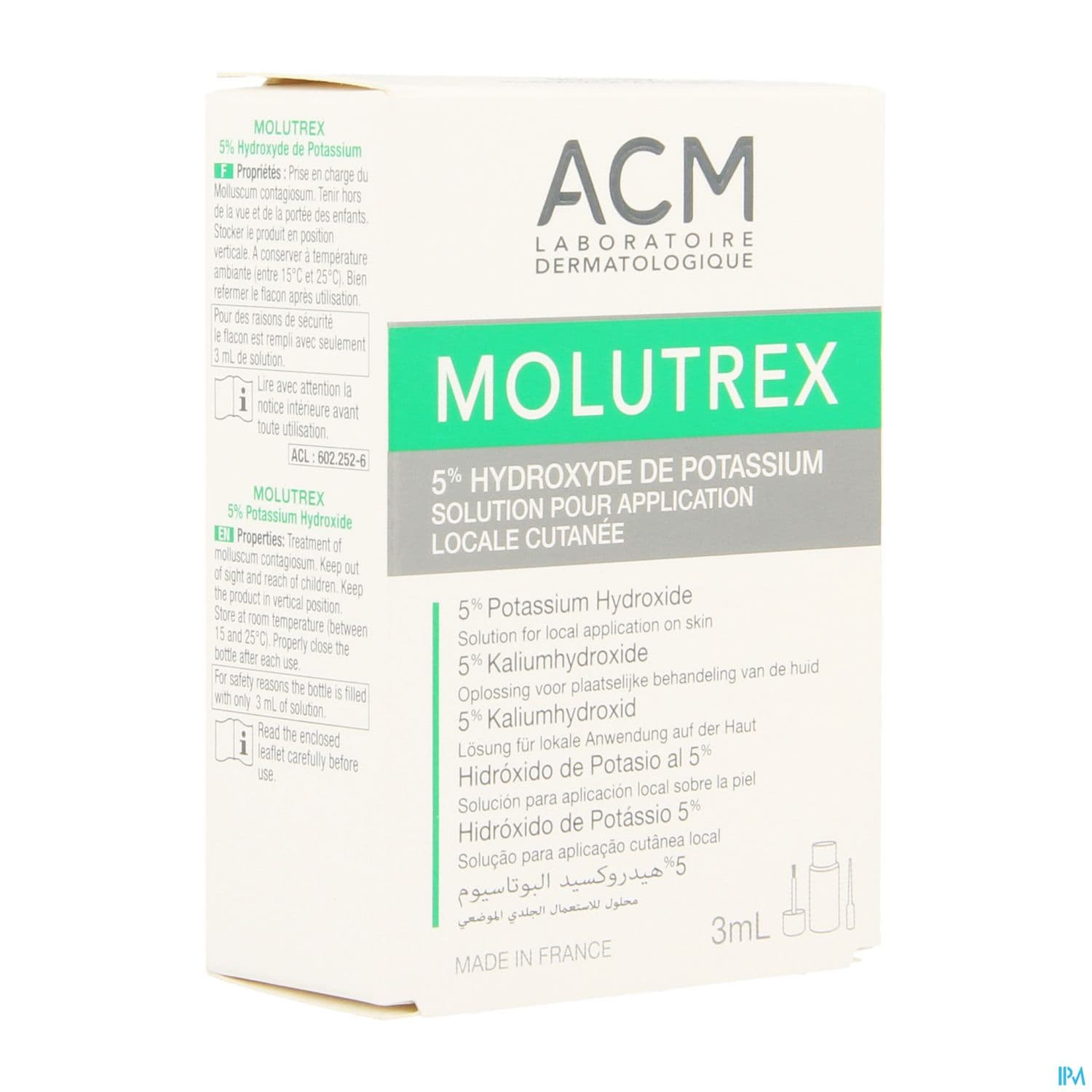 MOLUTREX S A LOC TRAIT MOLLUSC CONTAG FL/3ML