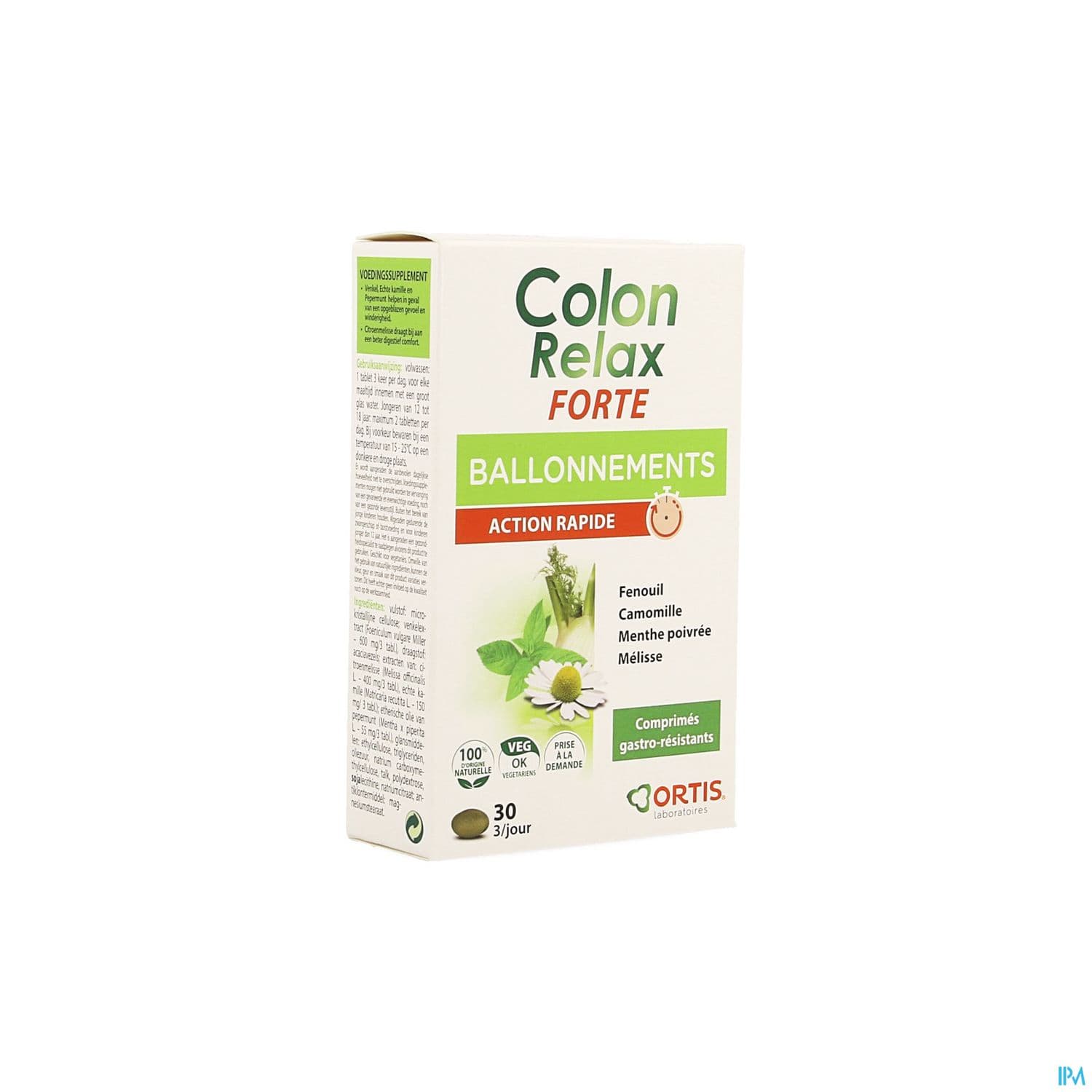 Ortis Colon Relax Forte Comp 30