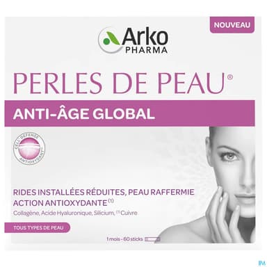 Arkopharma Perled De Peau Antiage Global Stick X60