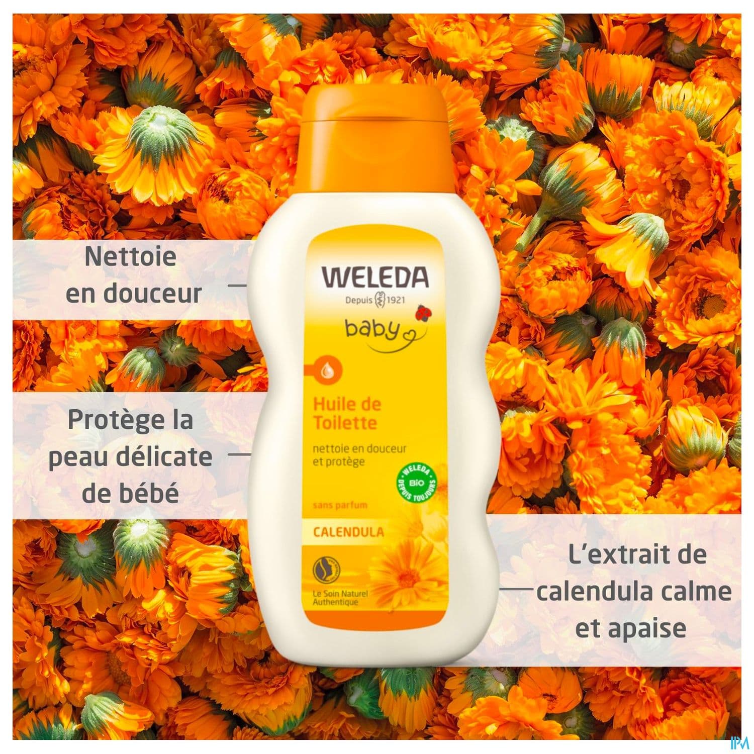 Weleda Calendula Bebe Huile De Toilette 200ml