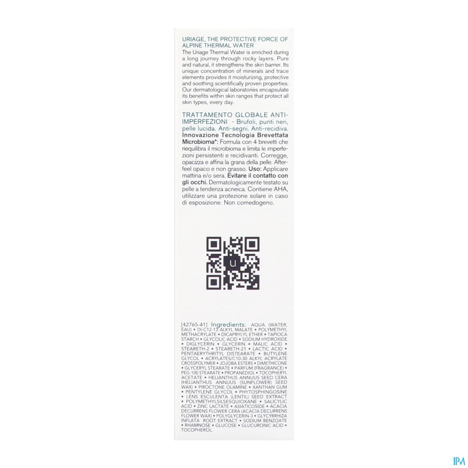 URIAGE HYSEAC 3-REGUL + 40ML