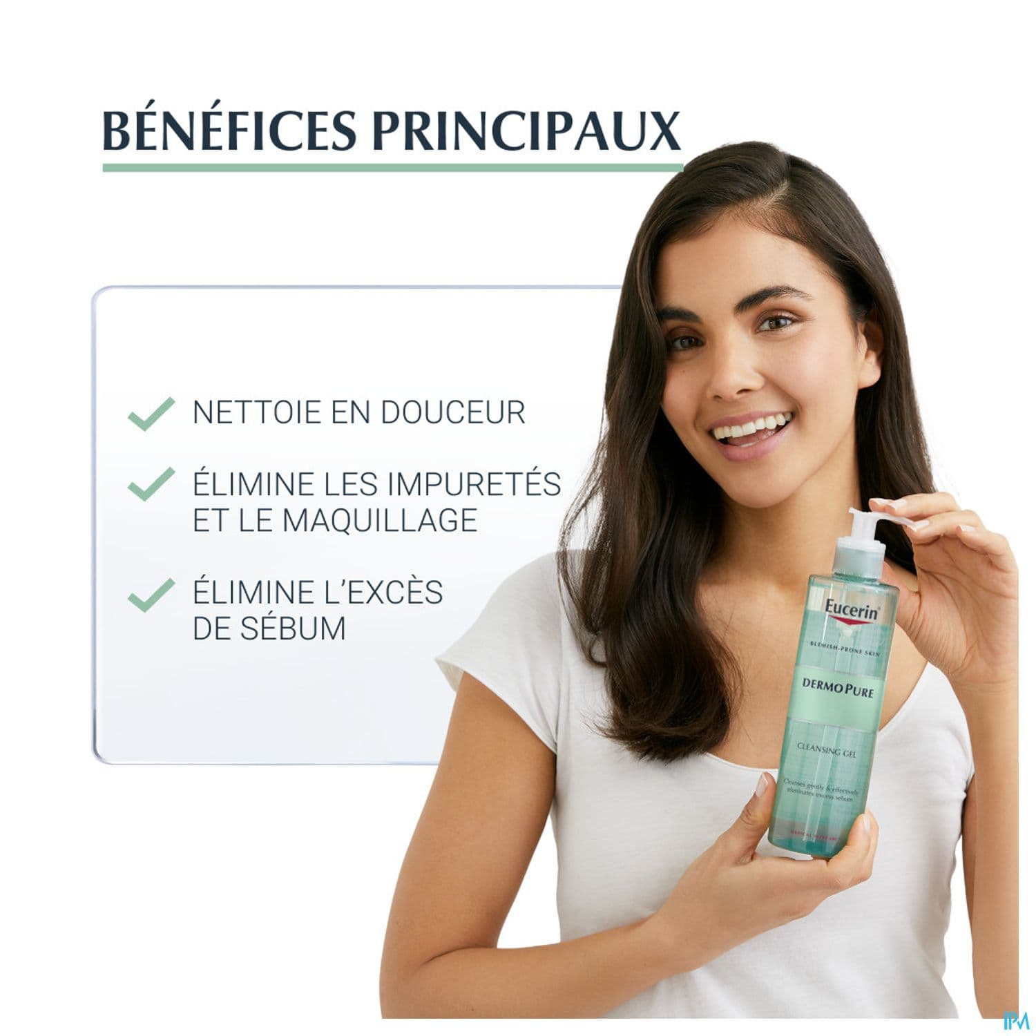 EUCERIN DERMOPURE GEL NETTOYANT