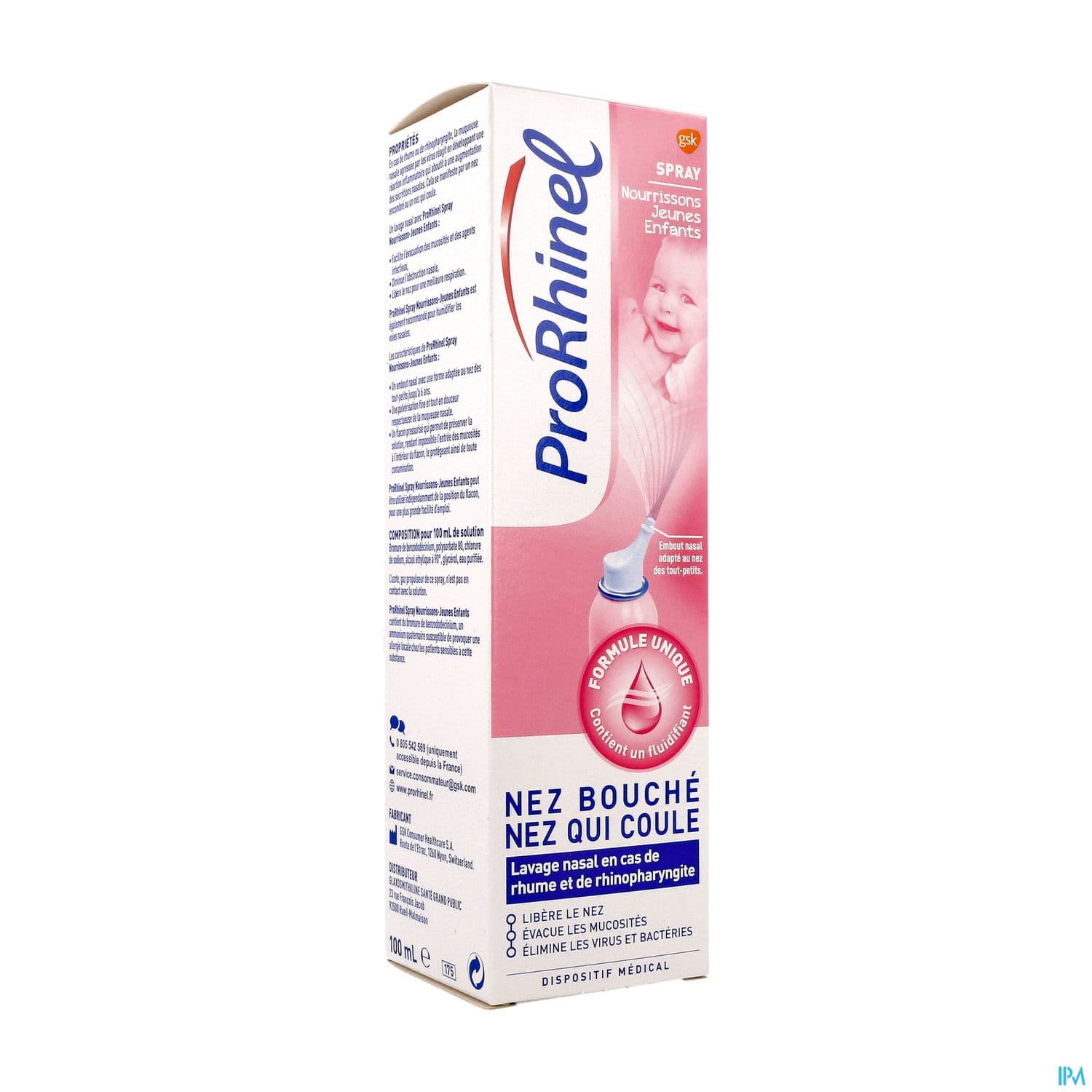 Prorhinel Spray Nourrisson Jeune Enfant 100ml