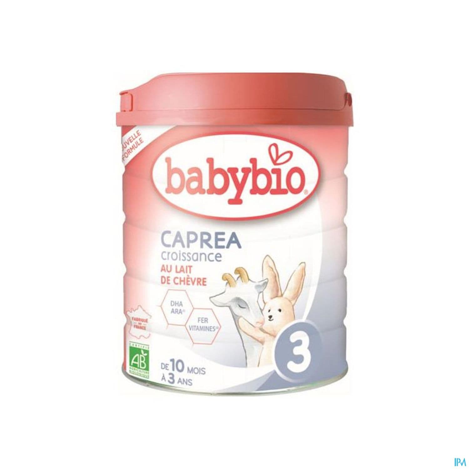 BABYBIO 3AG CAPREA LAIT BIO 800G