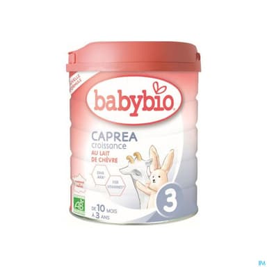 BABYBIO 3AG CAPREA LAIT BIO 800G