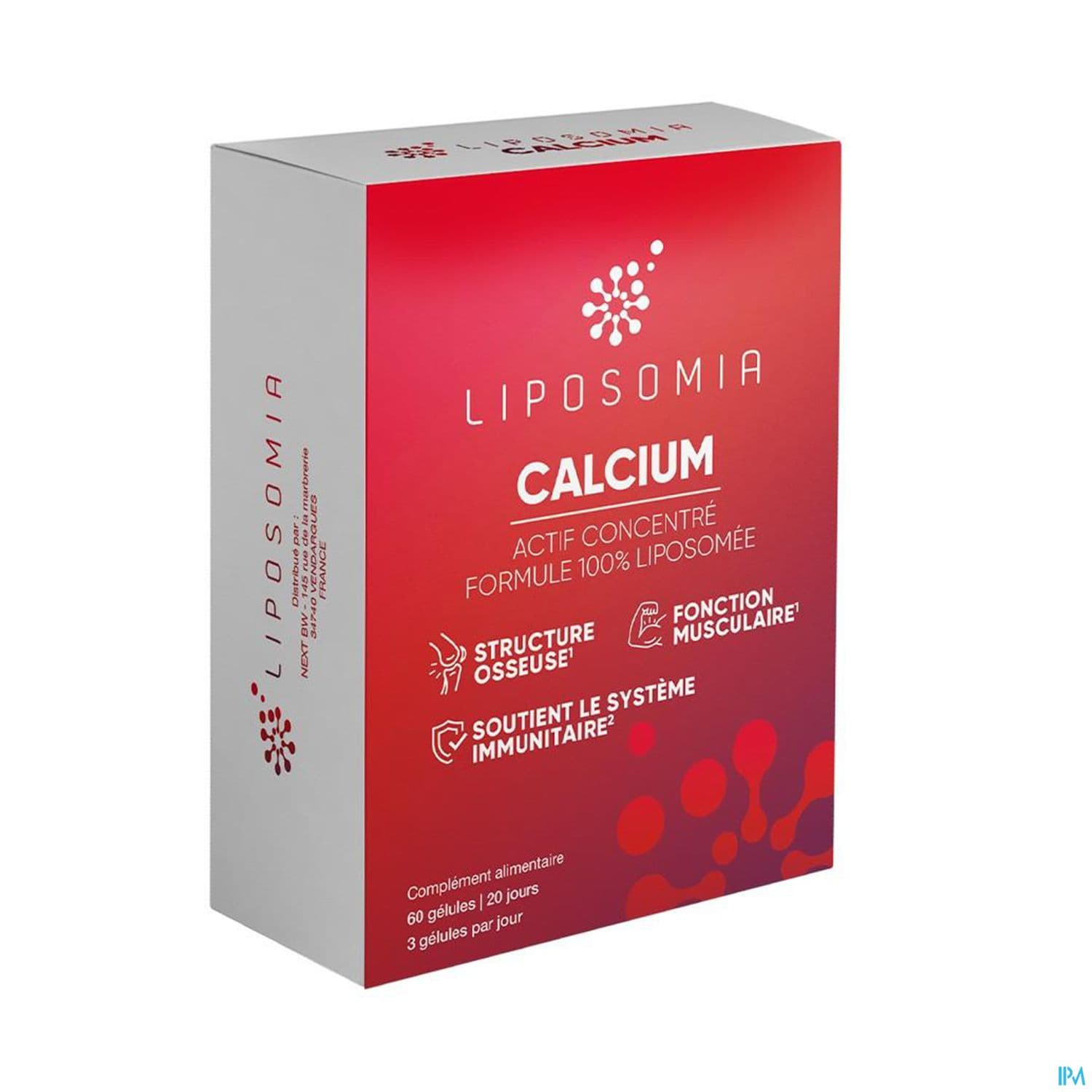 Liposomia Calcium Gelule 60 — Pharmacie Bellevue Aix-en-Provence