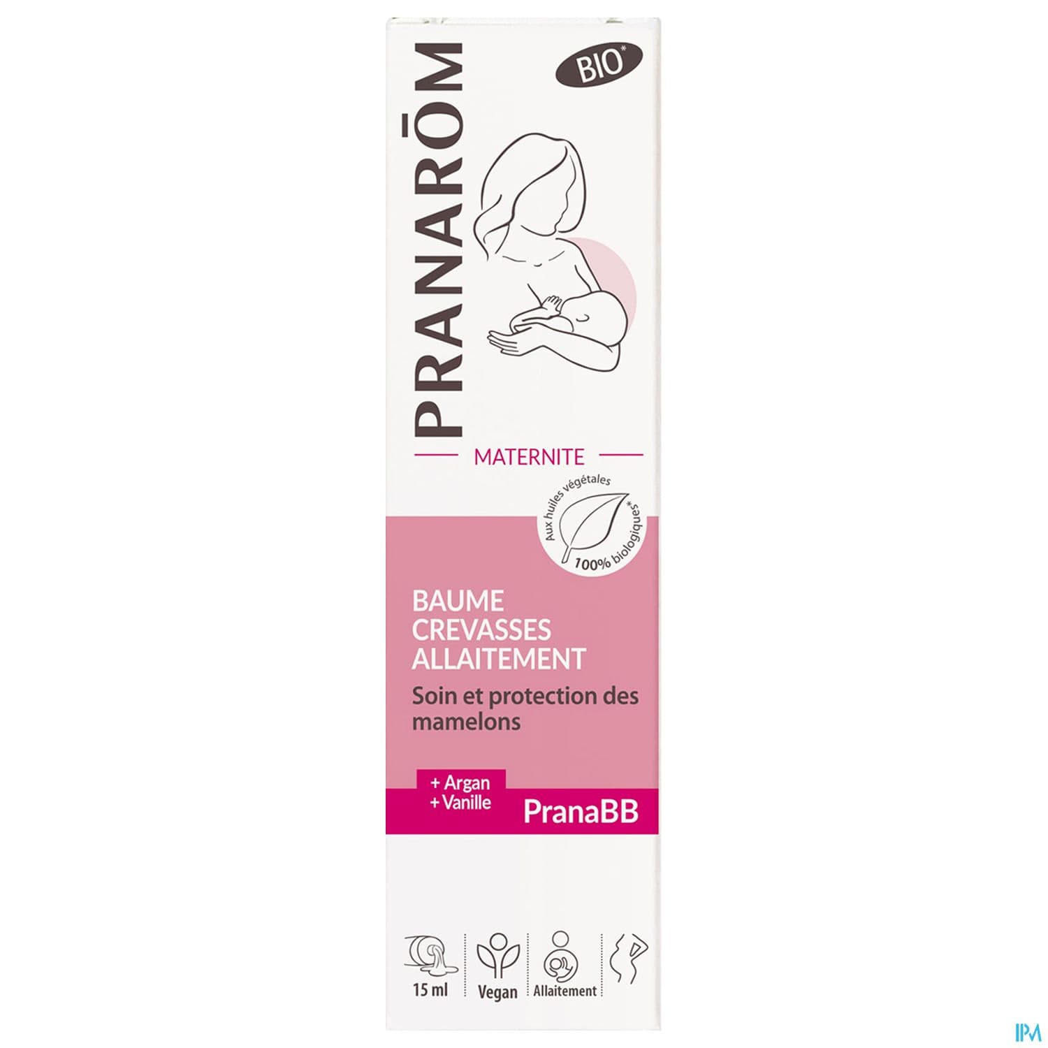 Pranarom Pranabb Maternite Baume Crevasses Mamelons Bio Eco 15ml