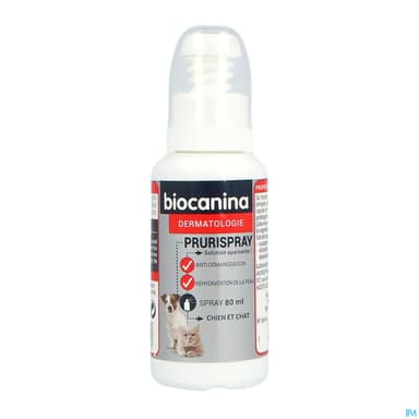 BIOCANINA PRURISPRAY SOL/CALM 80ML