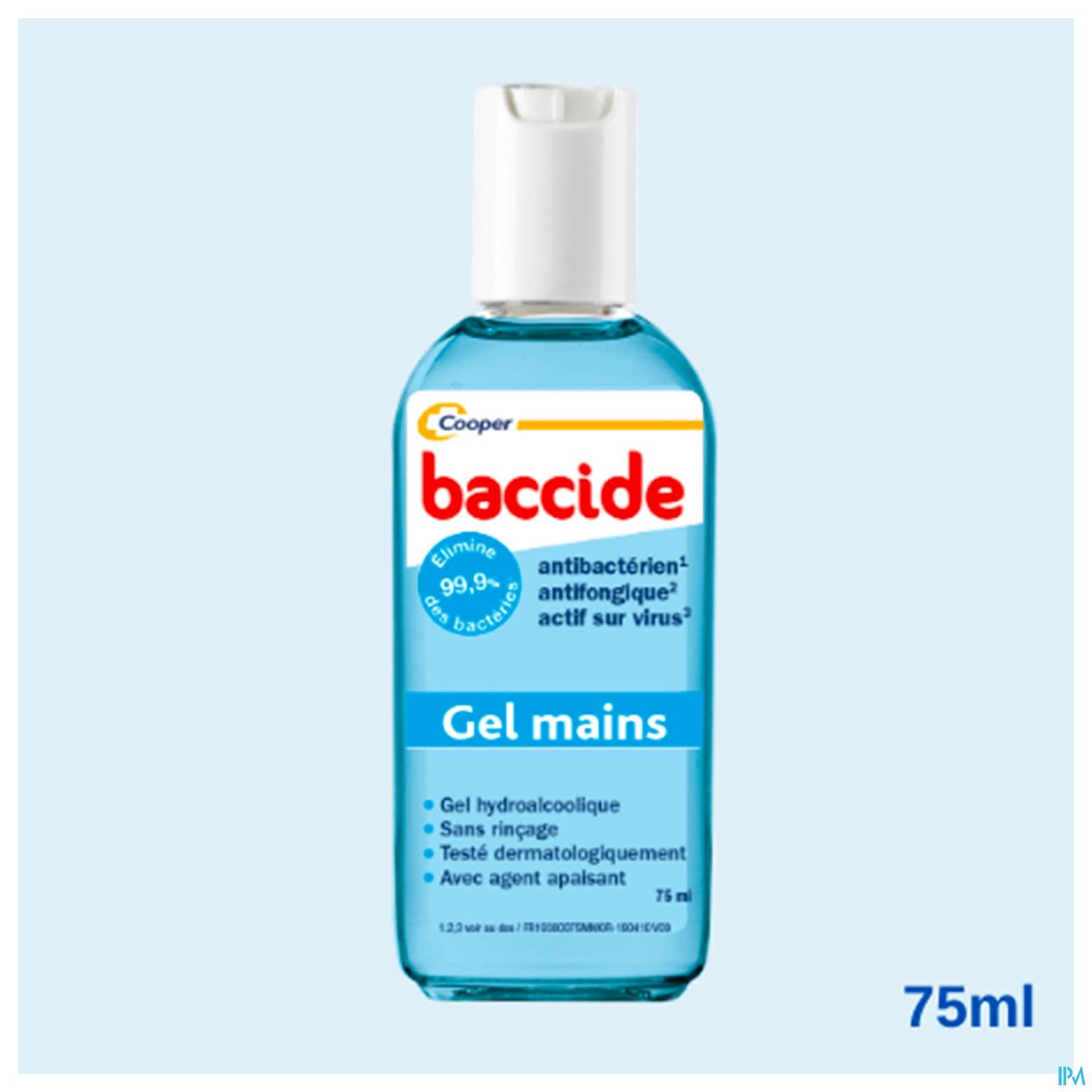 BACCIDE GEL MAIN S/RINC BLEU 100ML