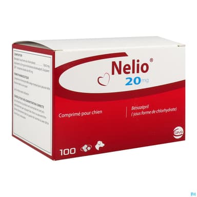Nelio 20mg Comprime Quadri Chien Plus 20kg 100