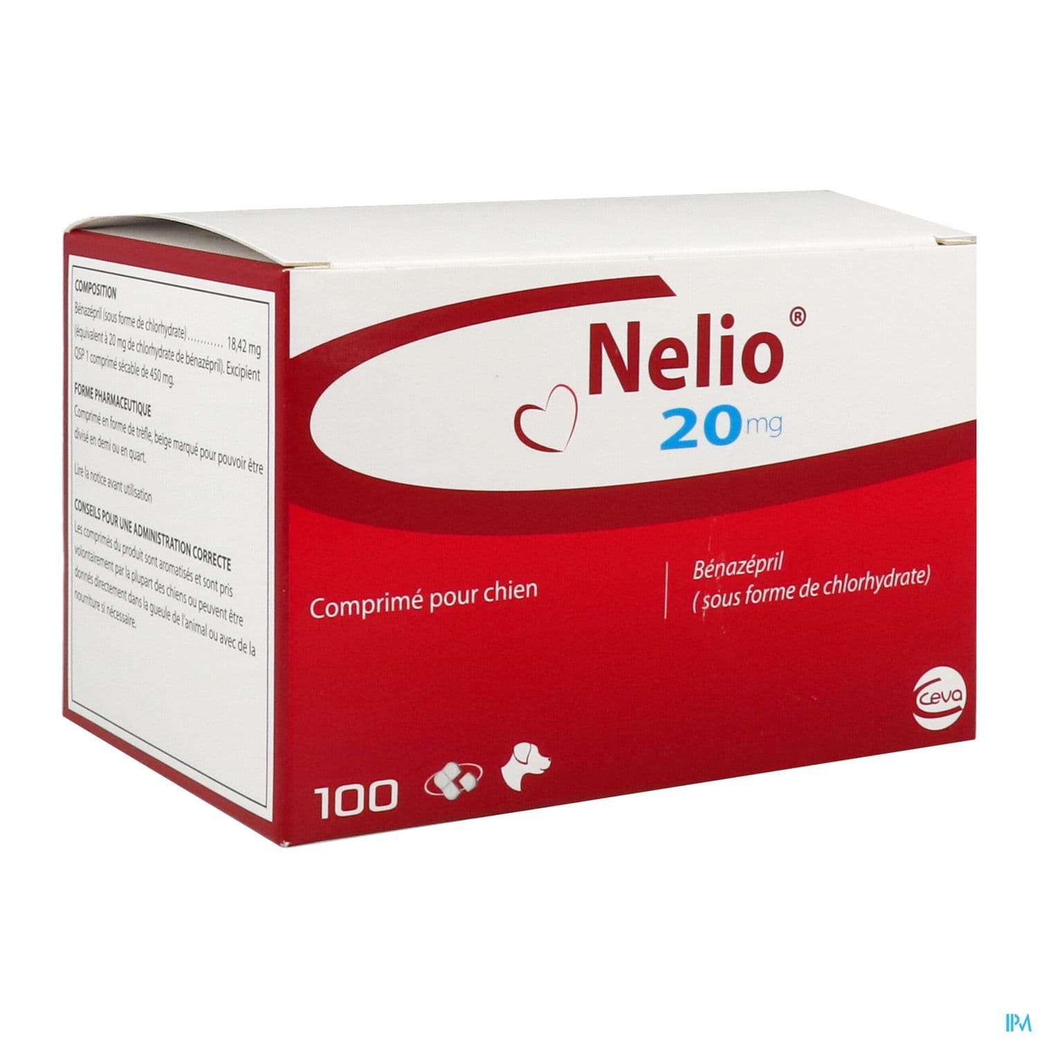 Nelio 20mg Comprime Quadri Chien Plus 20kg 100 — Nouvelle Pharmacie Serrier