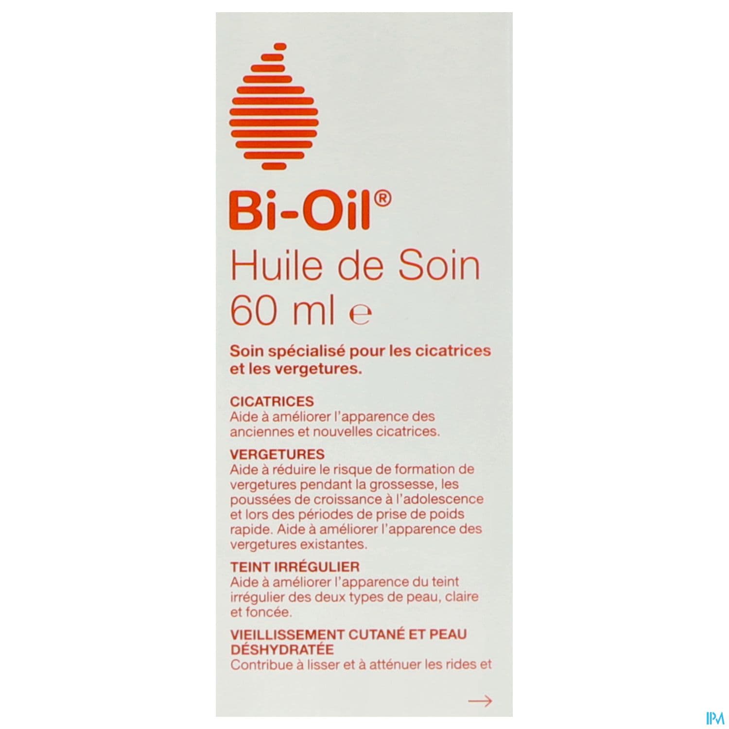 BIOIL SOIN PEAU CICA/VERG HLE 60ML