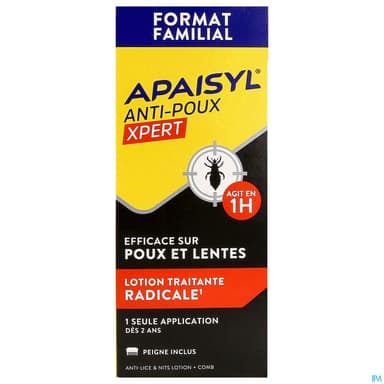 APAISYL XPERT A/POUX A/LENTE 200ML