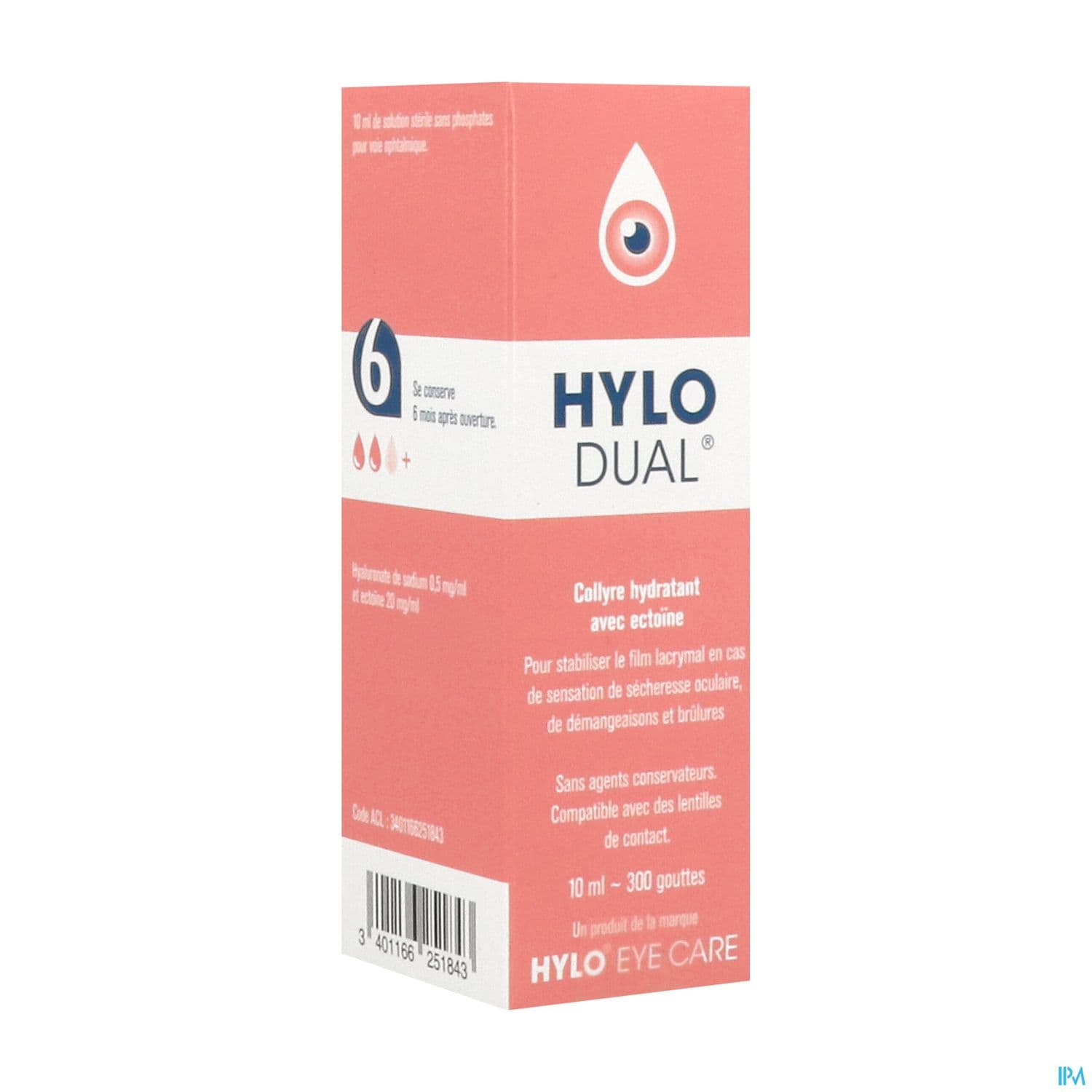 HYLO DUAL COLLYRE 10ML