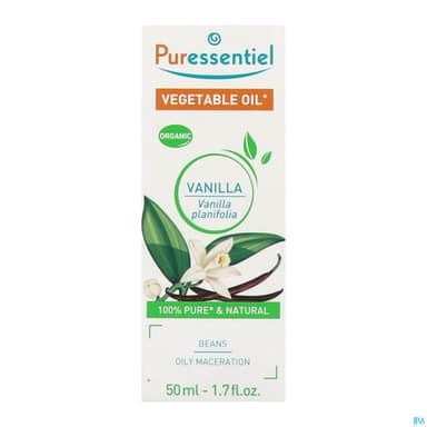Puressentiel Huile Vegetale Bio Vanille 50ml