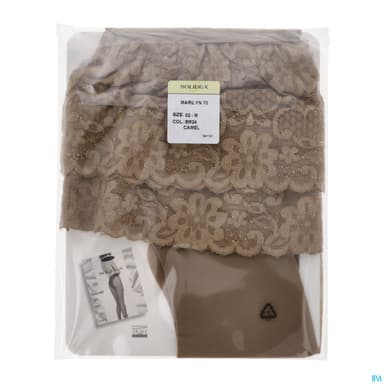 Solidea Marilyn 70 Sheer Bas Cuisse Autofixant Camel T2m