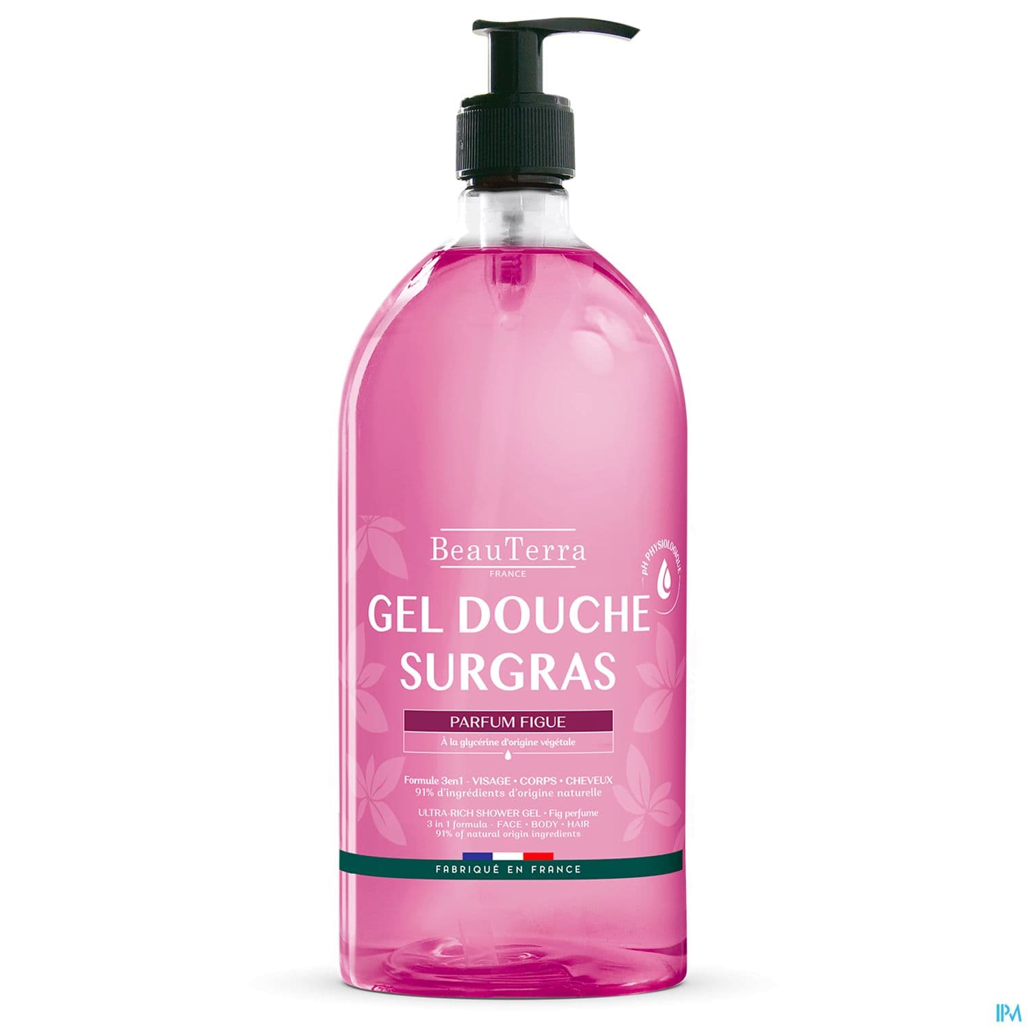 Beauterra Gel Douche Surgras Figue 1l