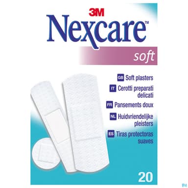 NEXCARE SOFT TOUCH PANS ASORTIS 20