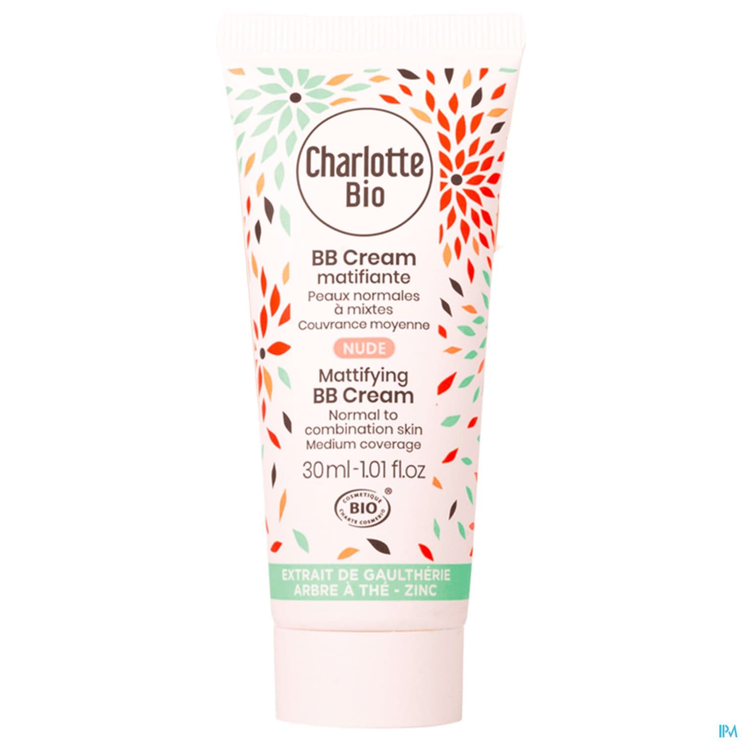 Charlotte Bio Bb Cream Matifiante Nude Peaux Mixtes 30ml