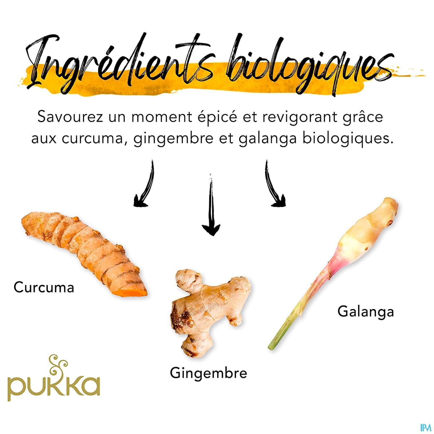 Pukka Infusion Curcuma Tonique Bio Sachet 20