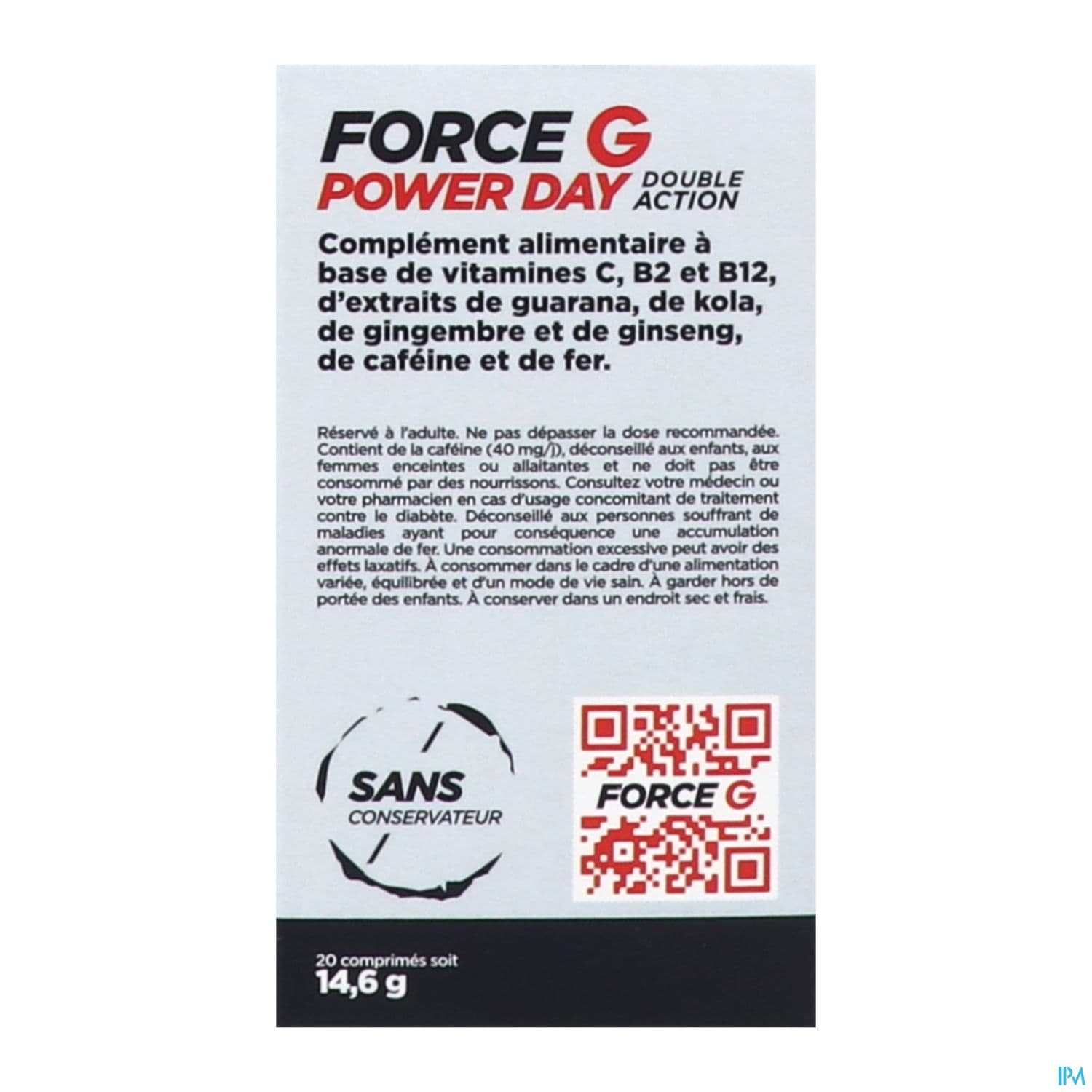 FORCE G POWER DAY CPR 20