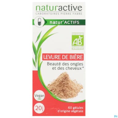 Naturactive Levure De Biere Bio Gelule 60