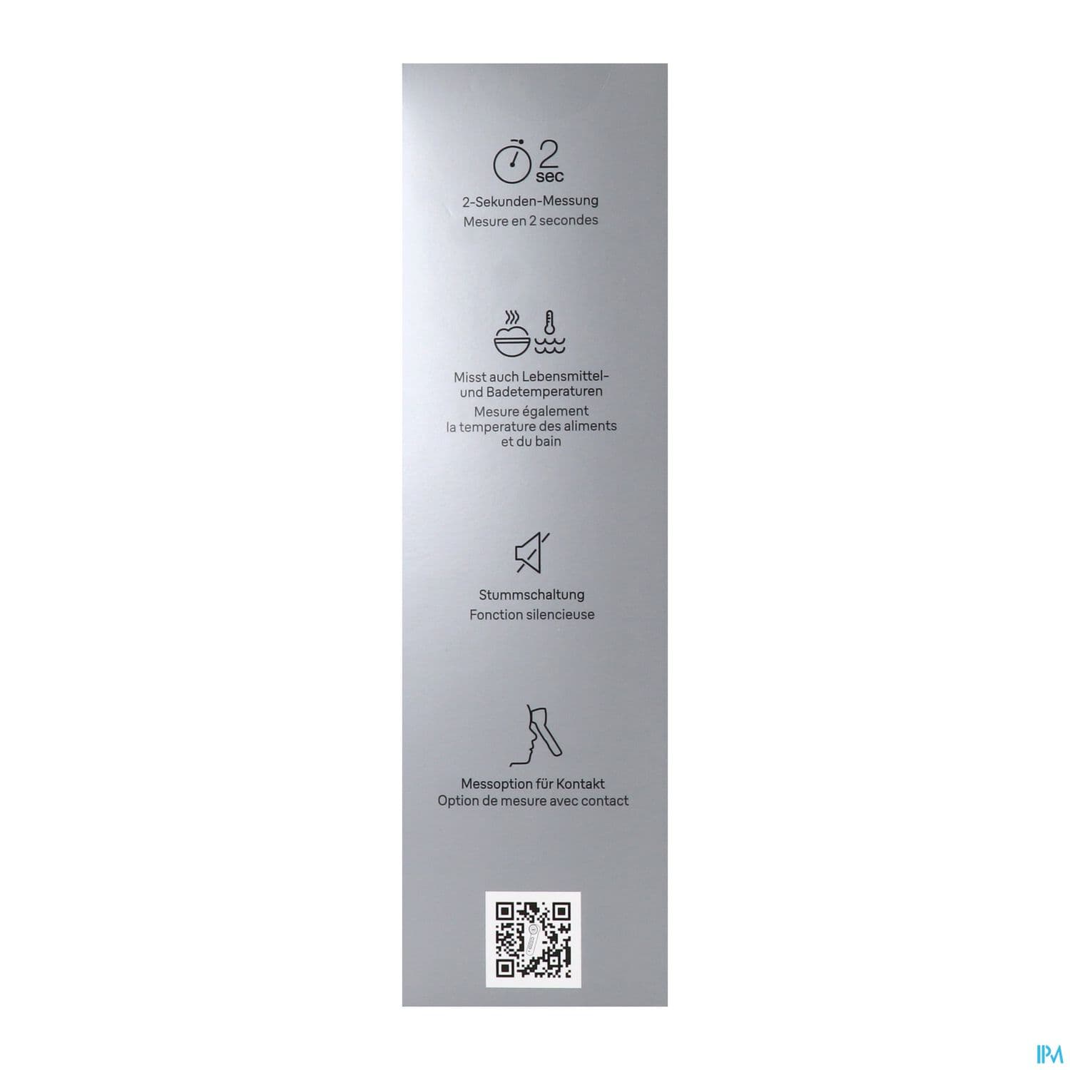 THERMOSCAN SANS CONTACT BNT 400