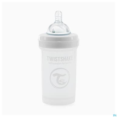 TWISTSHAKE BIB 180ML BLC 0M+