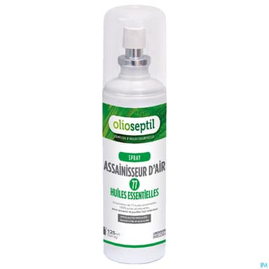 Ineldea Olioseptil Spray Assainisseur D Air 77 Huiles Essentielles Spray 125ml