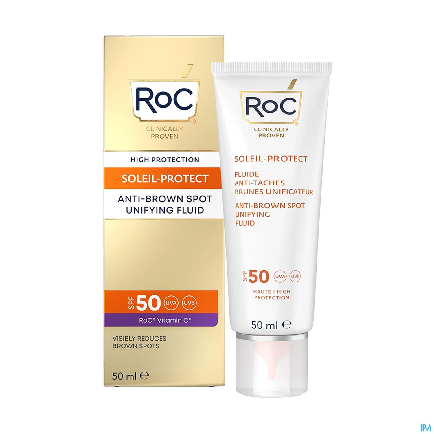Roc Soleil-protect Fluide Aa Illumin. Ip50+ 50ml — Pharmacie Pharmavance Auteuil