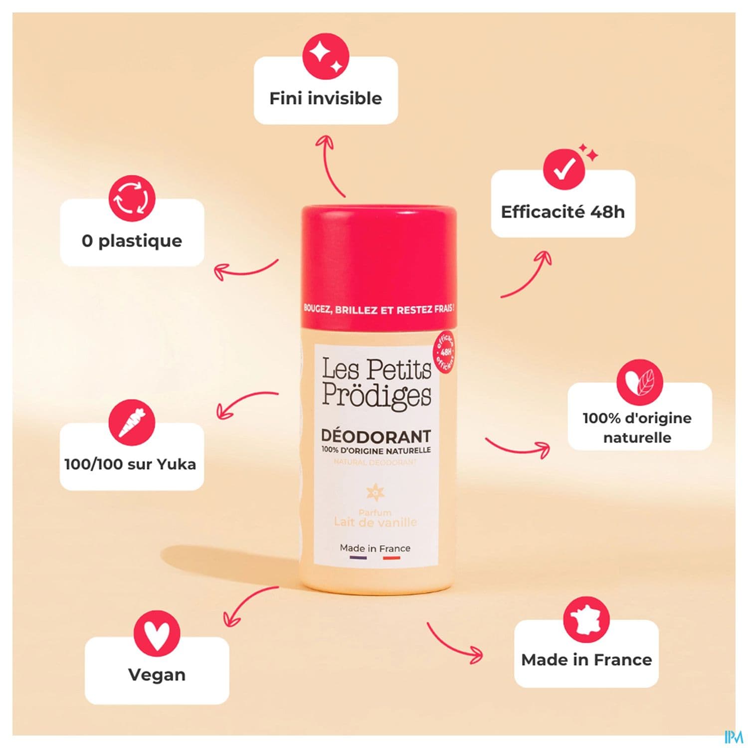 PETIT PRODIG DEO LAIT VANILLE 40G